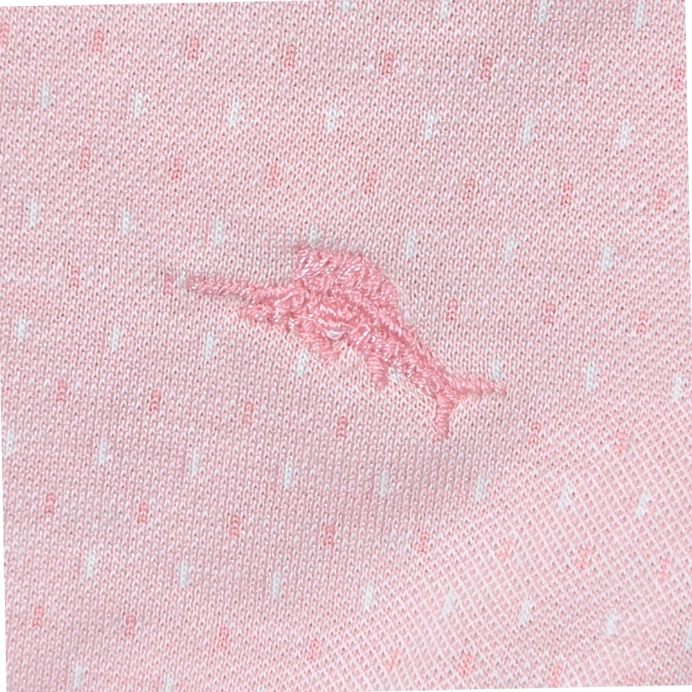 Tommy Bahama IslandZone San Lucio Stretch Pink Micro Dot Shirt XXL Men Long Slve
